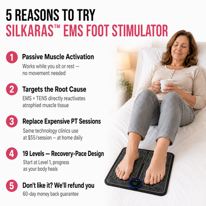 Silkaras™ EMS Foot Stimulator