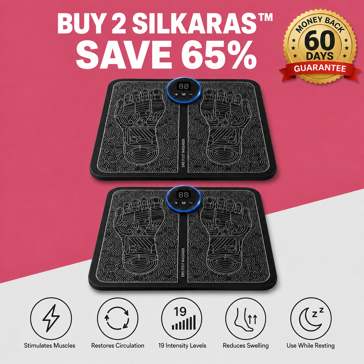 Silkaras™ EMS Foot Stimulator