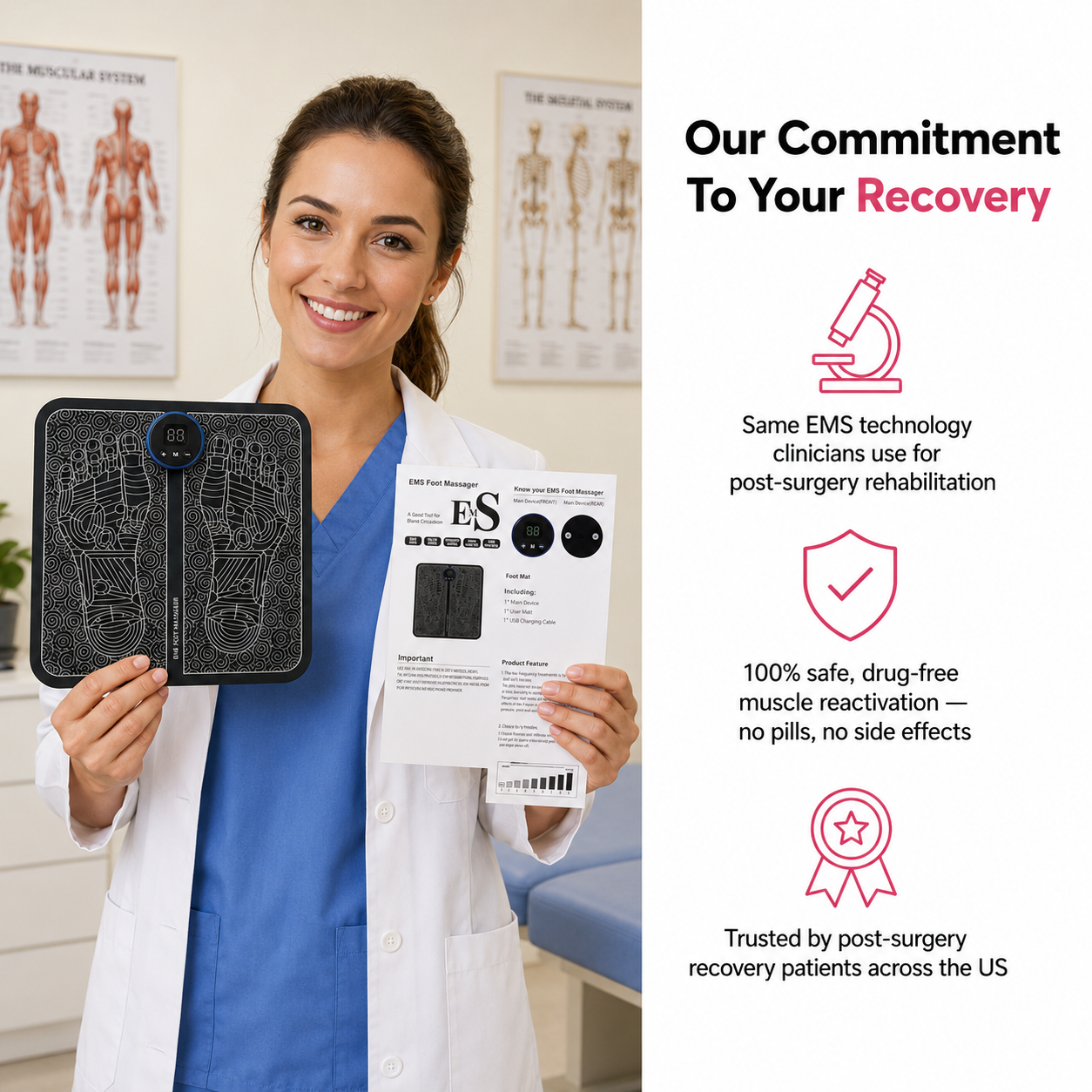 Silkaras™ EMS Foot Stimulator