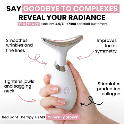 Silkaras™ 3-in-1 LED Facial Sculptor