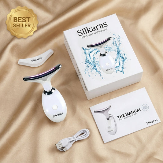 Silkaras™ 3-in-1 LED Facial Sculptor
