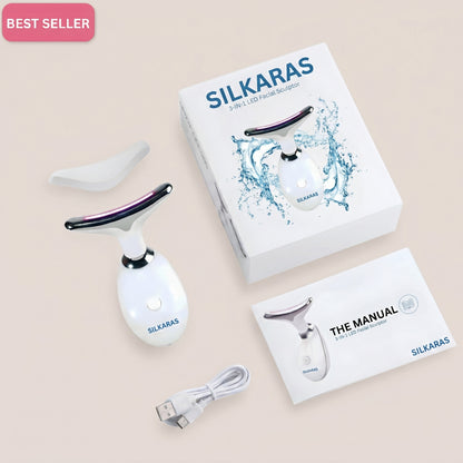 Silkaras™ 3-in-1 LED Facial Sculptor