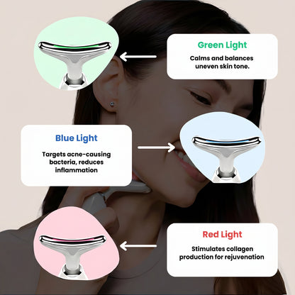 Silkaras™ 3-in-1 LED Facial Sculptor